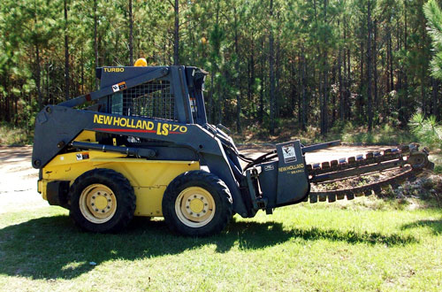 CAB Enterprises - Skidsteer with Ditch Witch Tool CAB Enterprises - Skidsteer With Ditch Witch Tool
